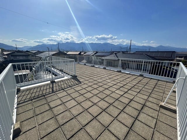 屋上テラス