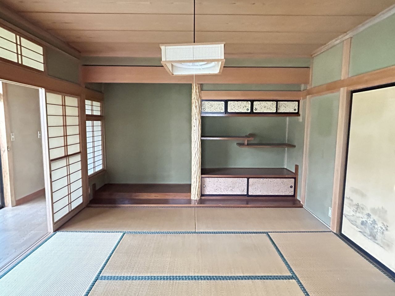 和室8帖(現在リフォーム工事中)