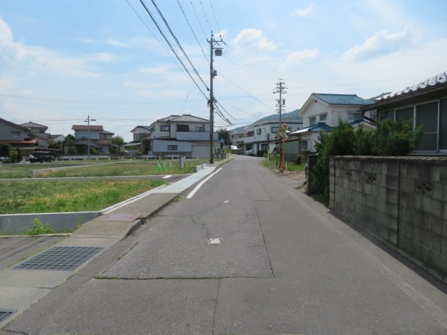 7号地 南側道路