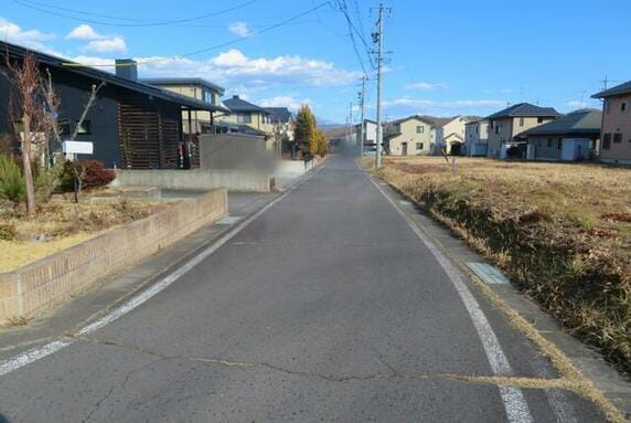 前面道路