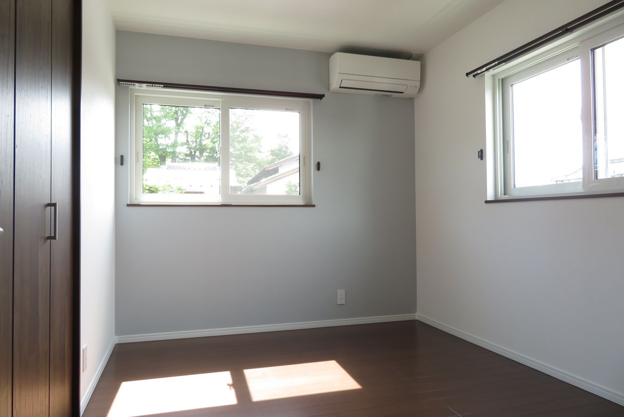エアコン付きのお部屋です