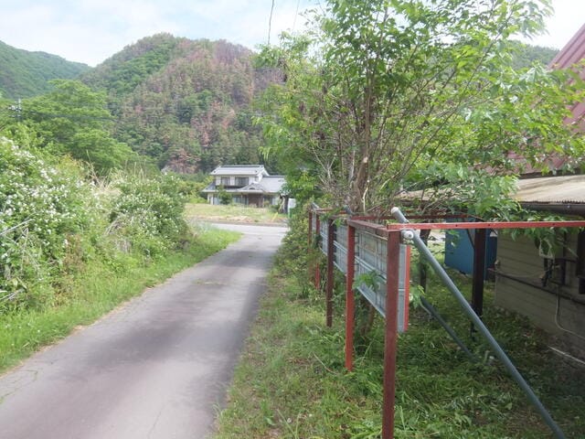 西側道路