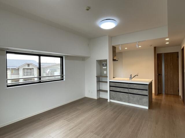 施工イメージです。床の色が変わります