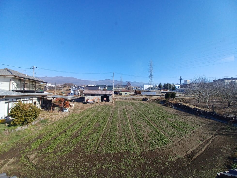 2階からは浅間連峰が望めます