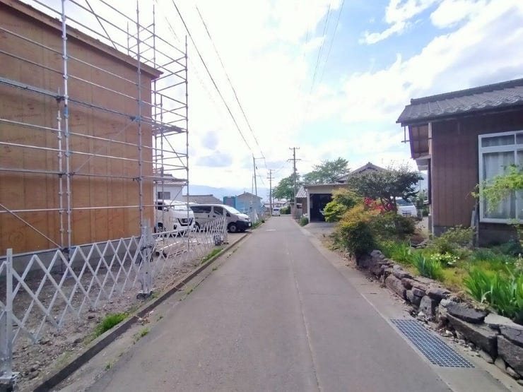 前面道路
