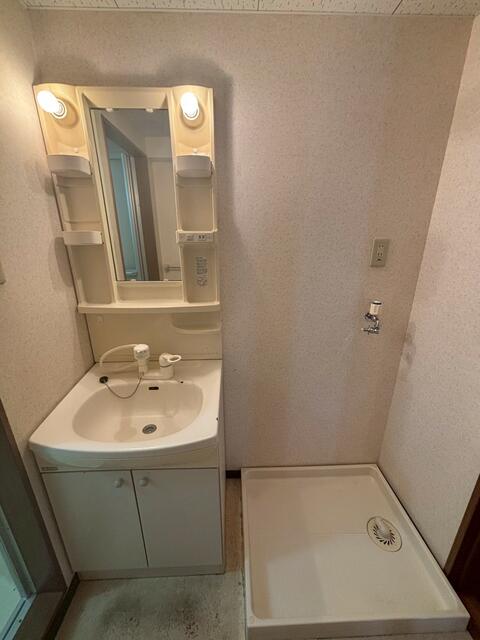 一日の始まりは洗面所から。さぁ顔を洗って気合を入れよう