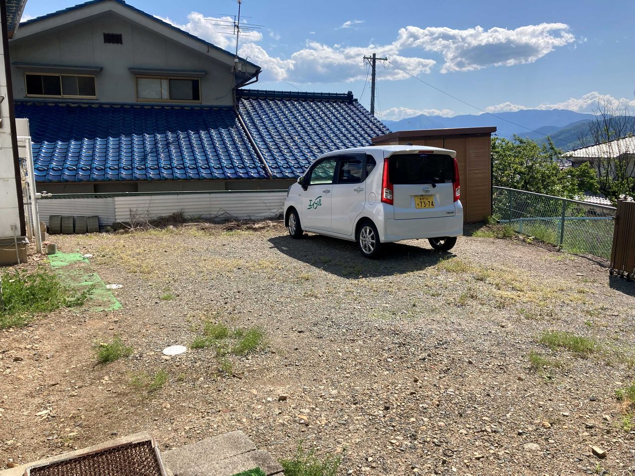駐車場(北東から撮影)