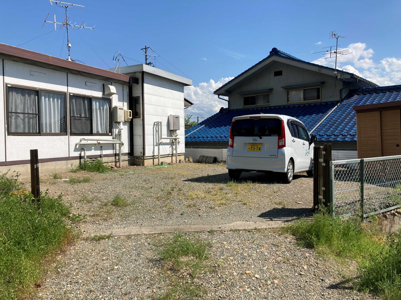 駐車場(北西から撮影)