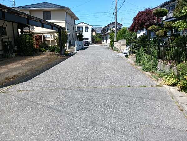 前面道路