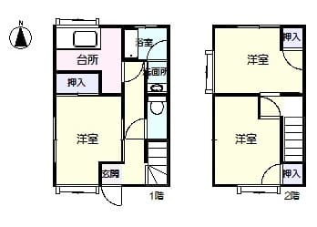 東側がお隣との界壁側です