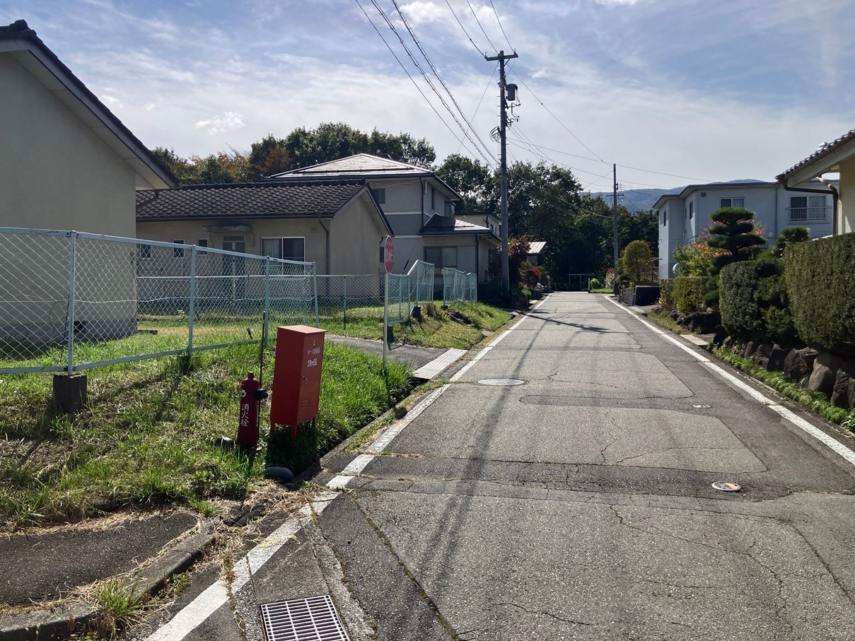 西側道路