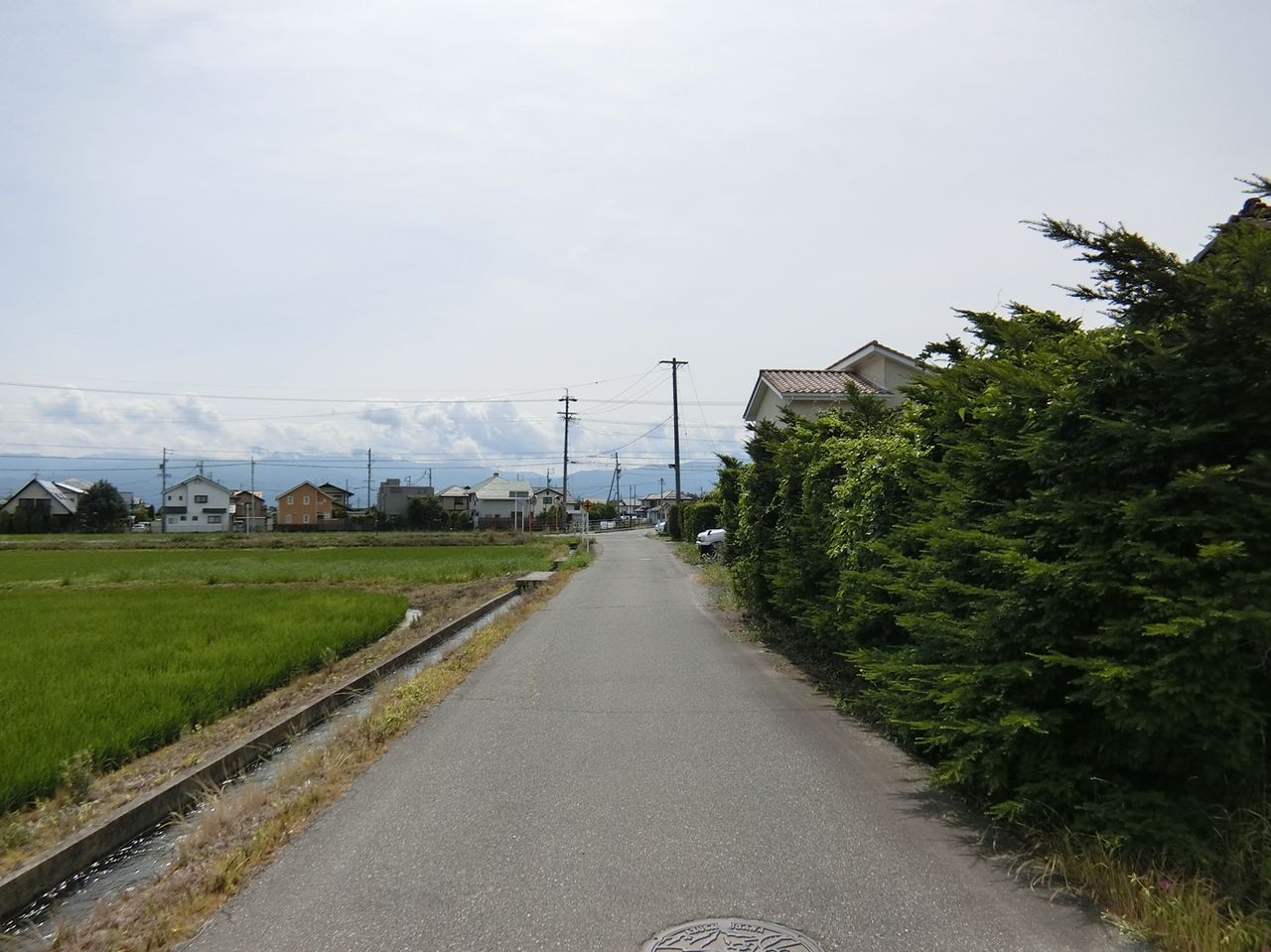 前面道路②