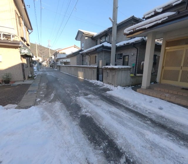 前面道路