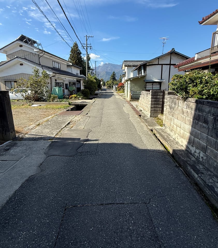 前面道路