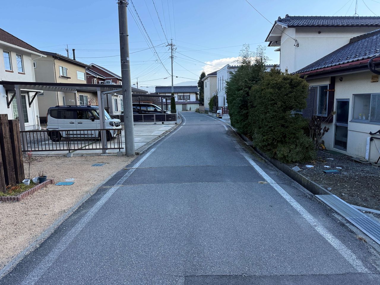 前面道路