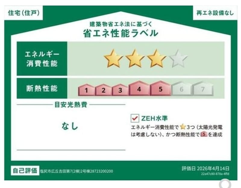 省エネ性能ラベル