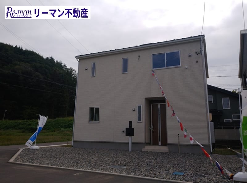 北側より