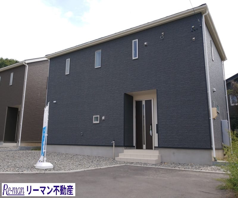 北側より