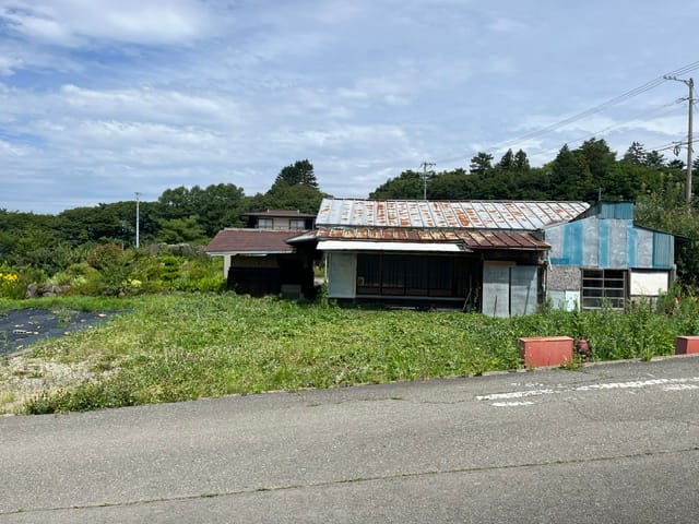 5m程の出入口