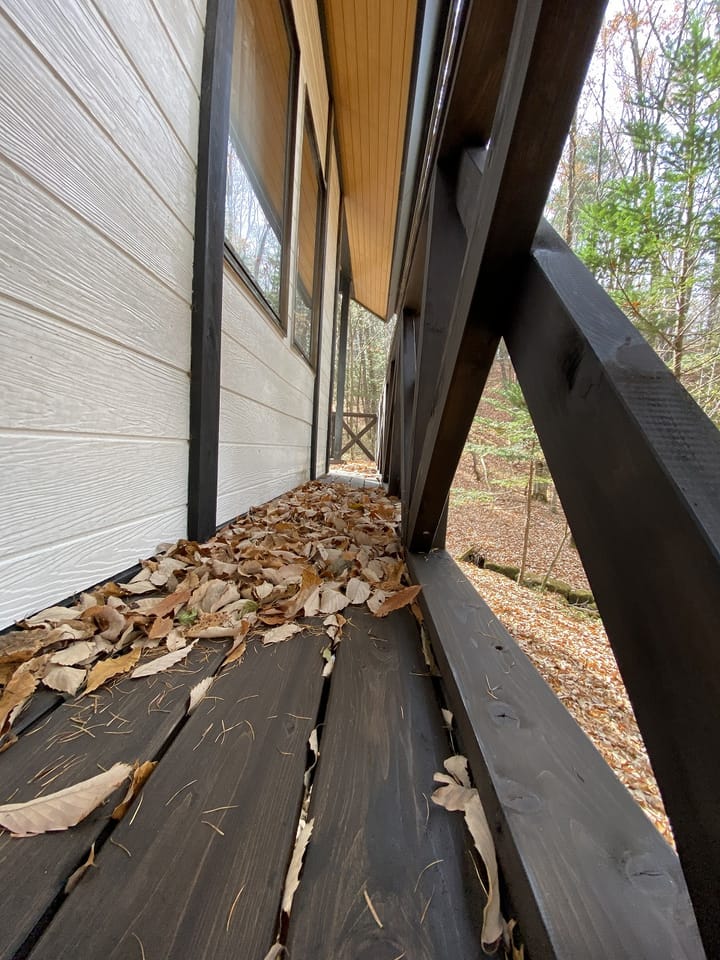 ウッドデッキ修繕済(25年11月)