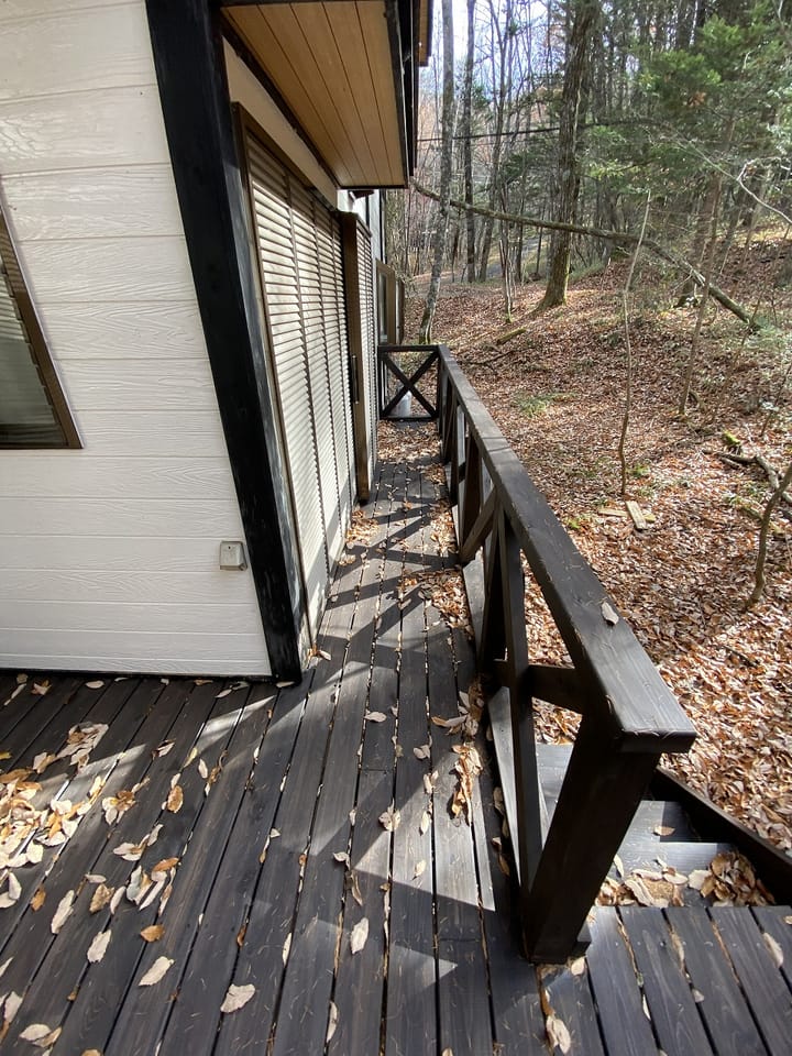 ウッドデッキ修繕済(25年11月)