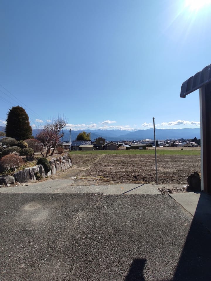 物件からの景色