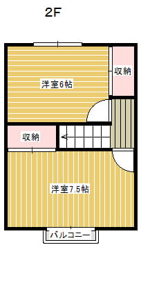 2F 間取り図