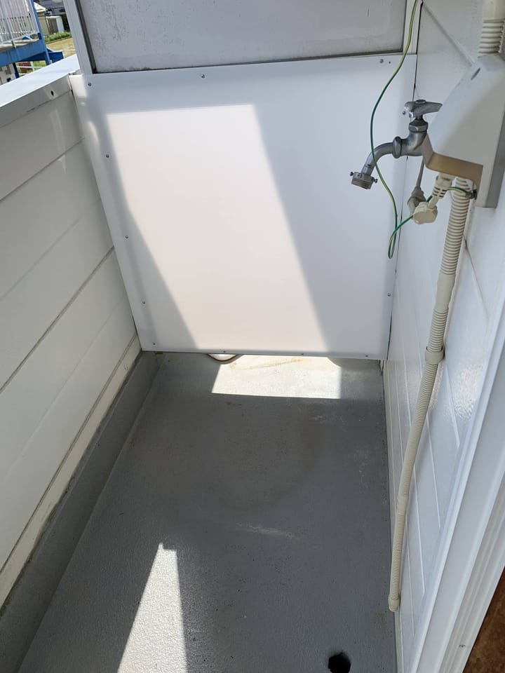 室外_洗濯機置場