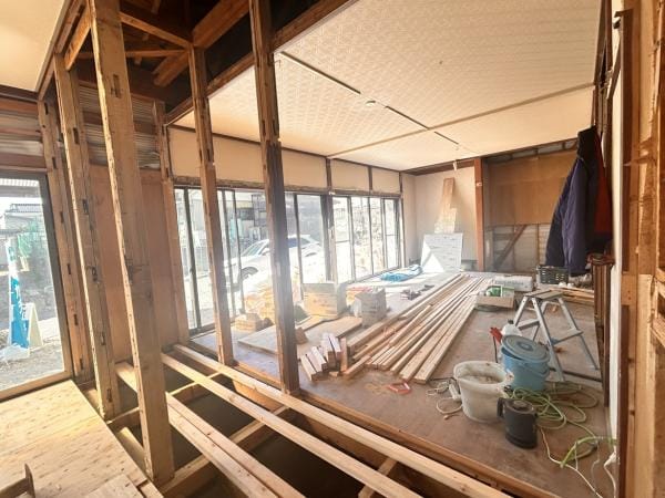 リビング(リフォーム中)