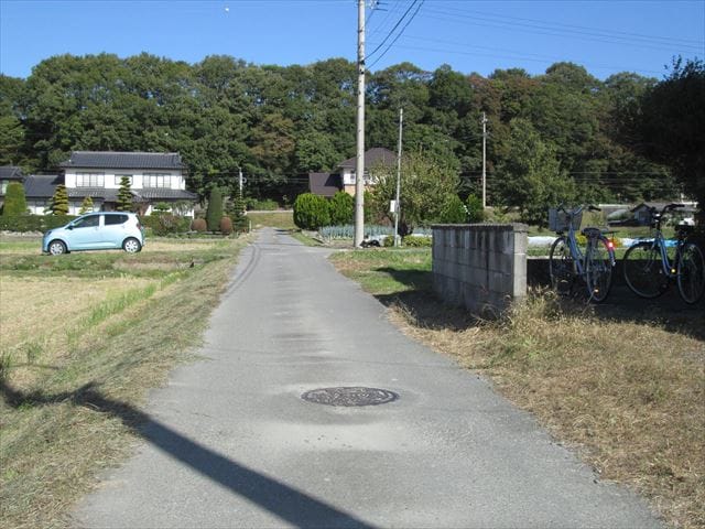 南側より(西側道路付き)