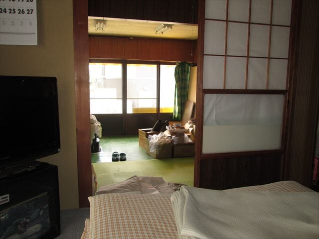 1階 居間と元店舗