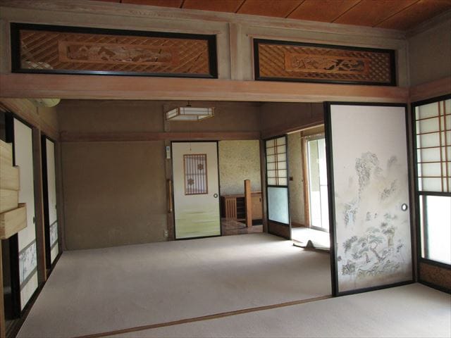 2間続きの和室(別角度から)