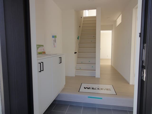 広い玄関ホールです。