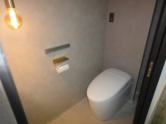 1階のトイレです。