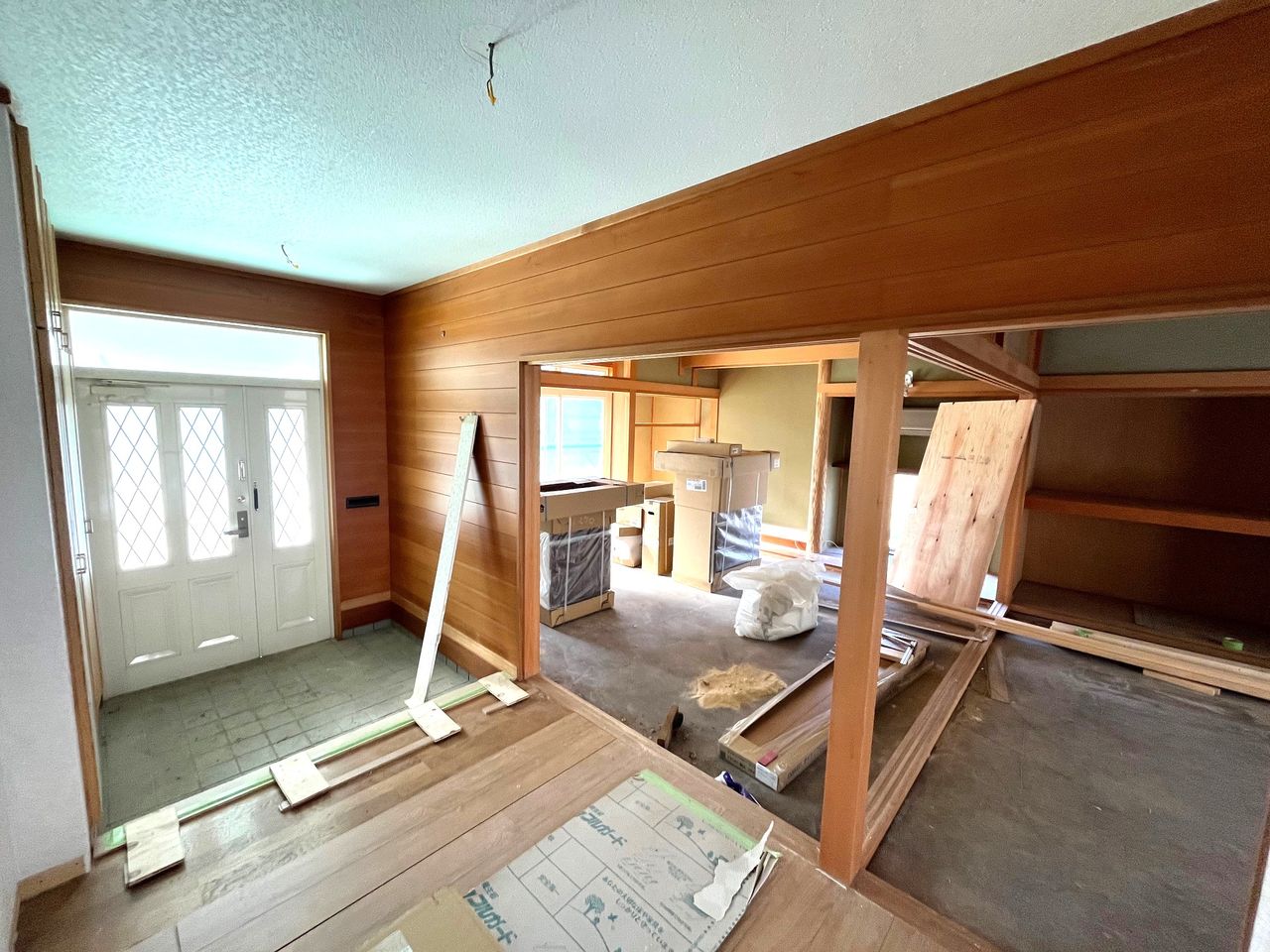 現在リフォーム工事中