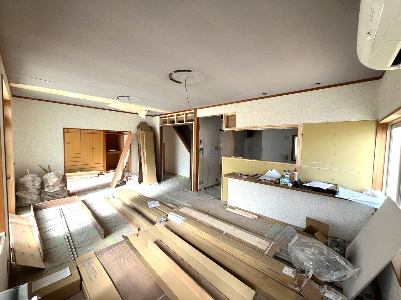 現在リフォーム工事中