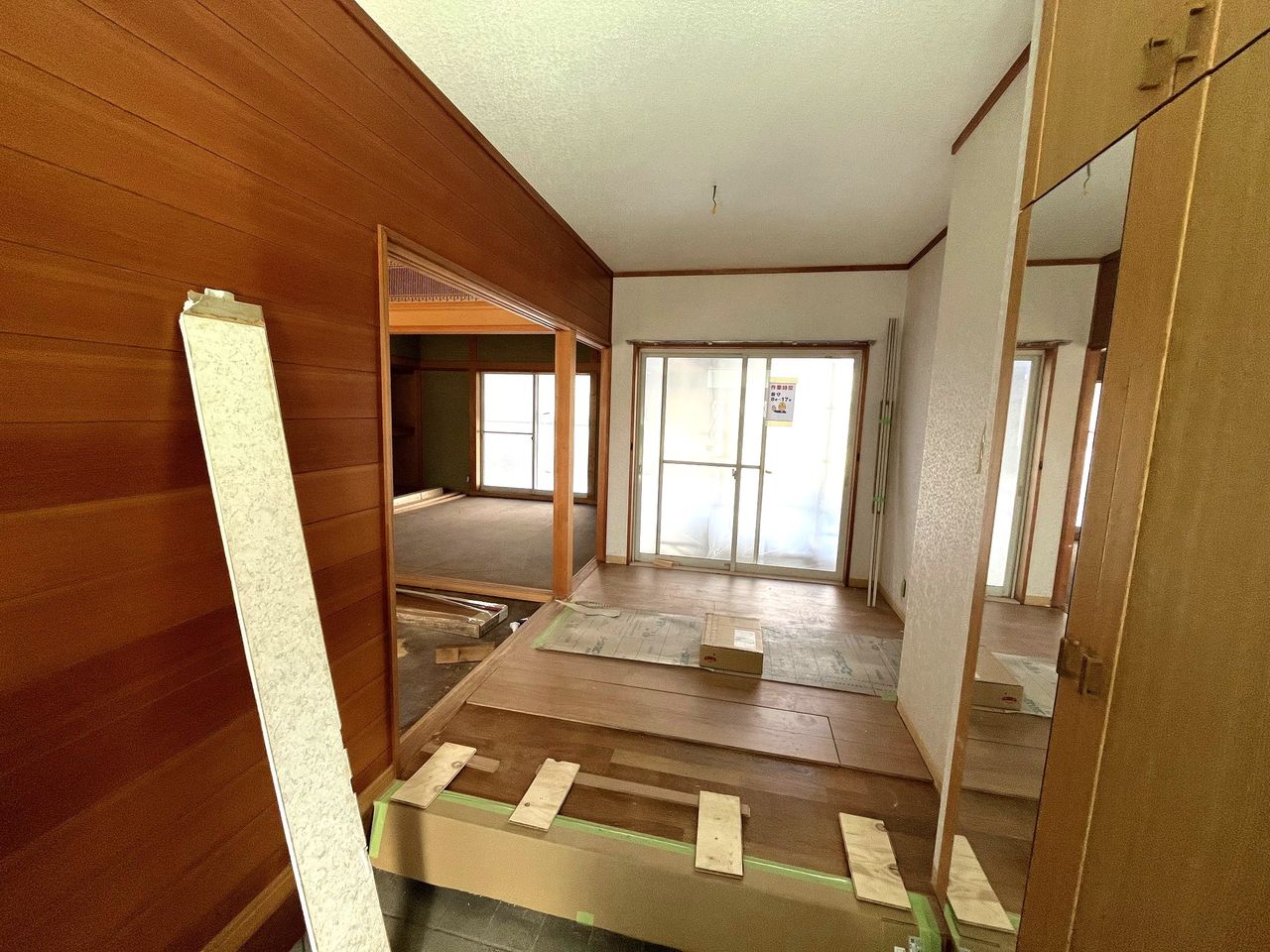 現在リフォーム工事中