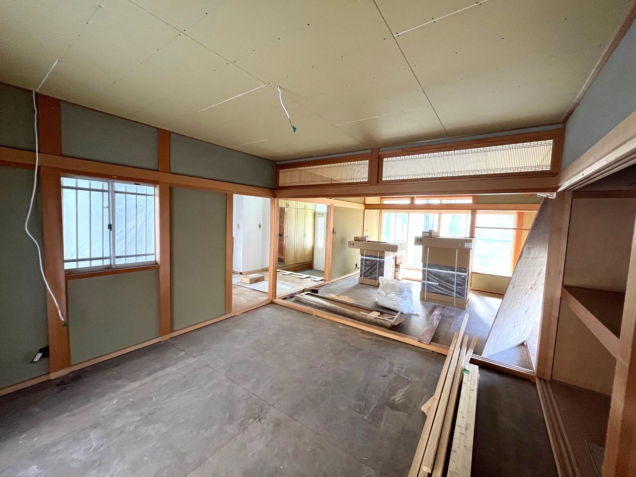 現在リフォーム工事中