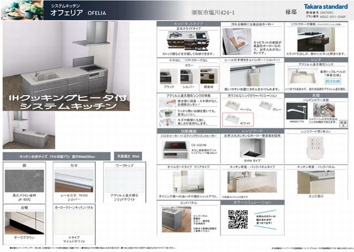 IH付システムキッチン交換