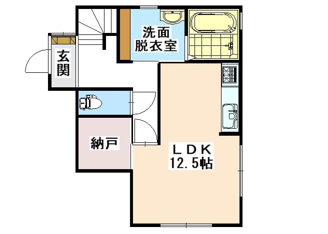 1階間取図