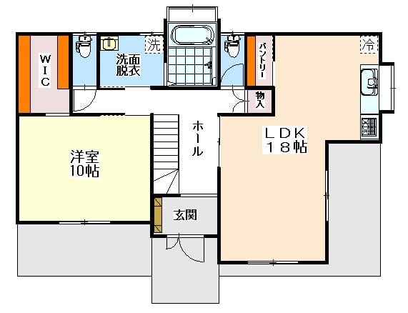 1階間取図