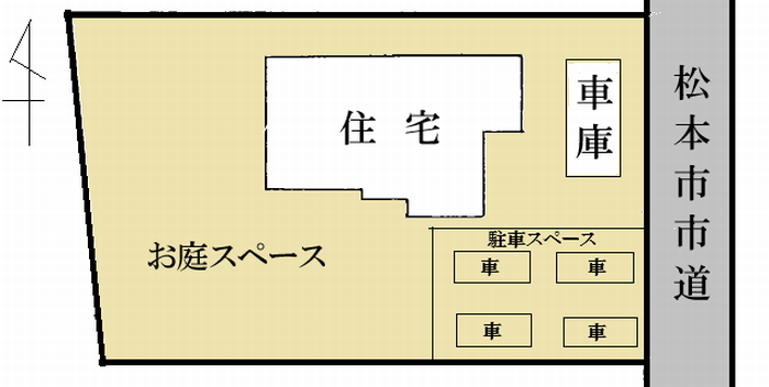 建物配置図