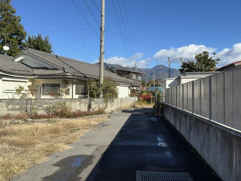 前面道路の様子