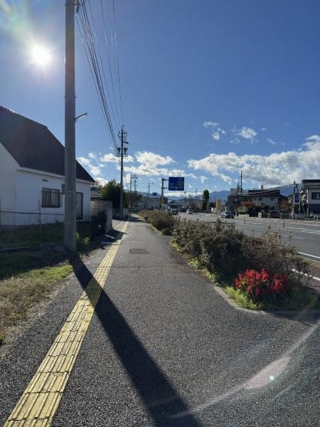 付近道路(兎川寺・鎌田線)