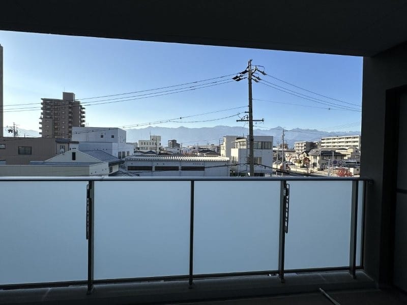 バルコニーからの景観