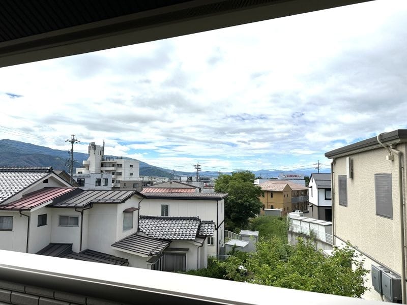 バルコニーからの景色