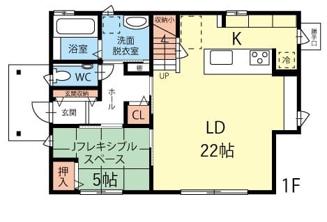 1階間取図