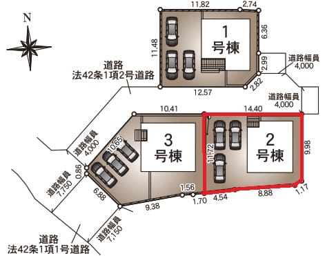区画図
