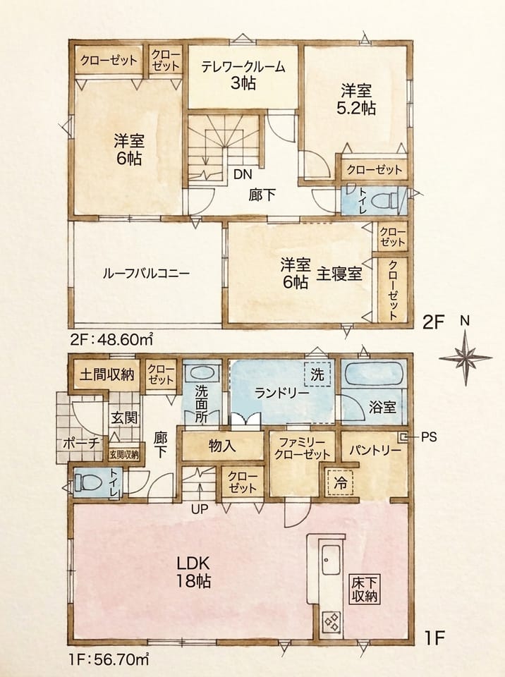 間取図