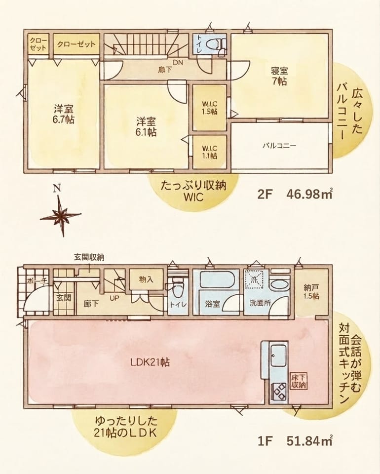 間取図
